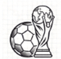 美高梅澳门官方网站Logo - 金色盾牌与足球组合标志